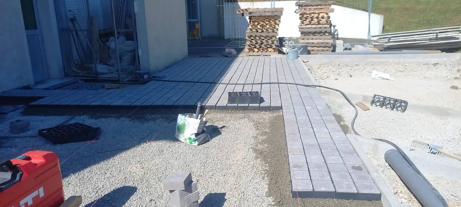 Équipe NTR sur un chantier en Île-de-France